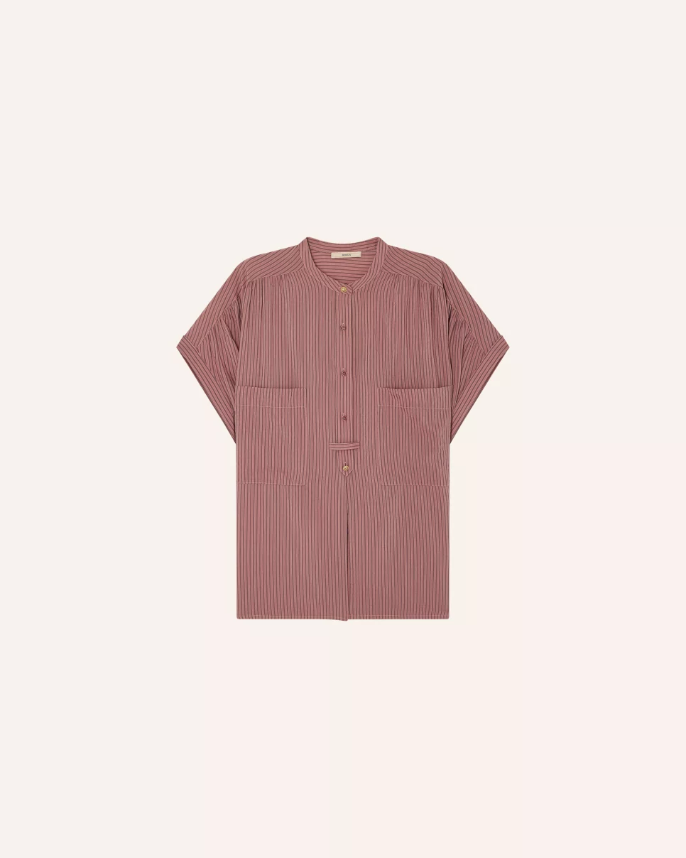 BLUSA CAMILLE BOIS DE ROSE - Imagen 8