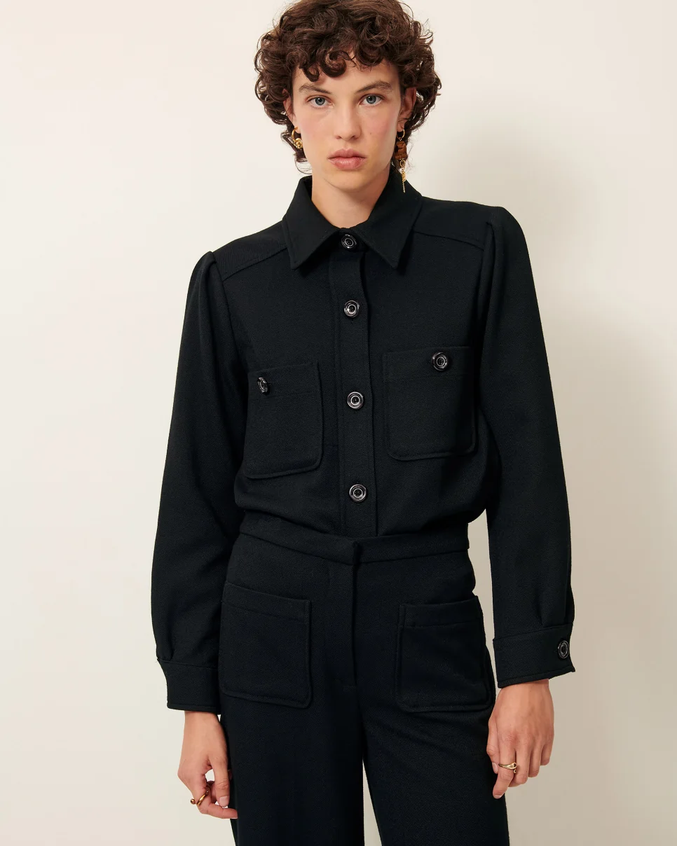 CAMISA THEODORE BLACK - Imagen 2