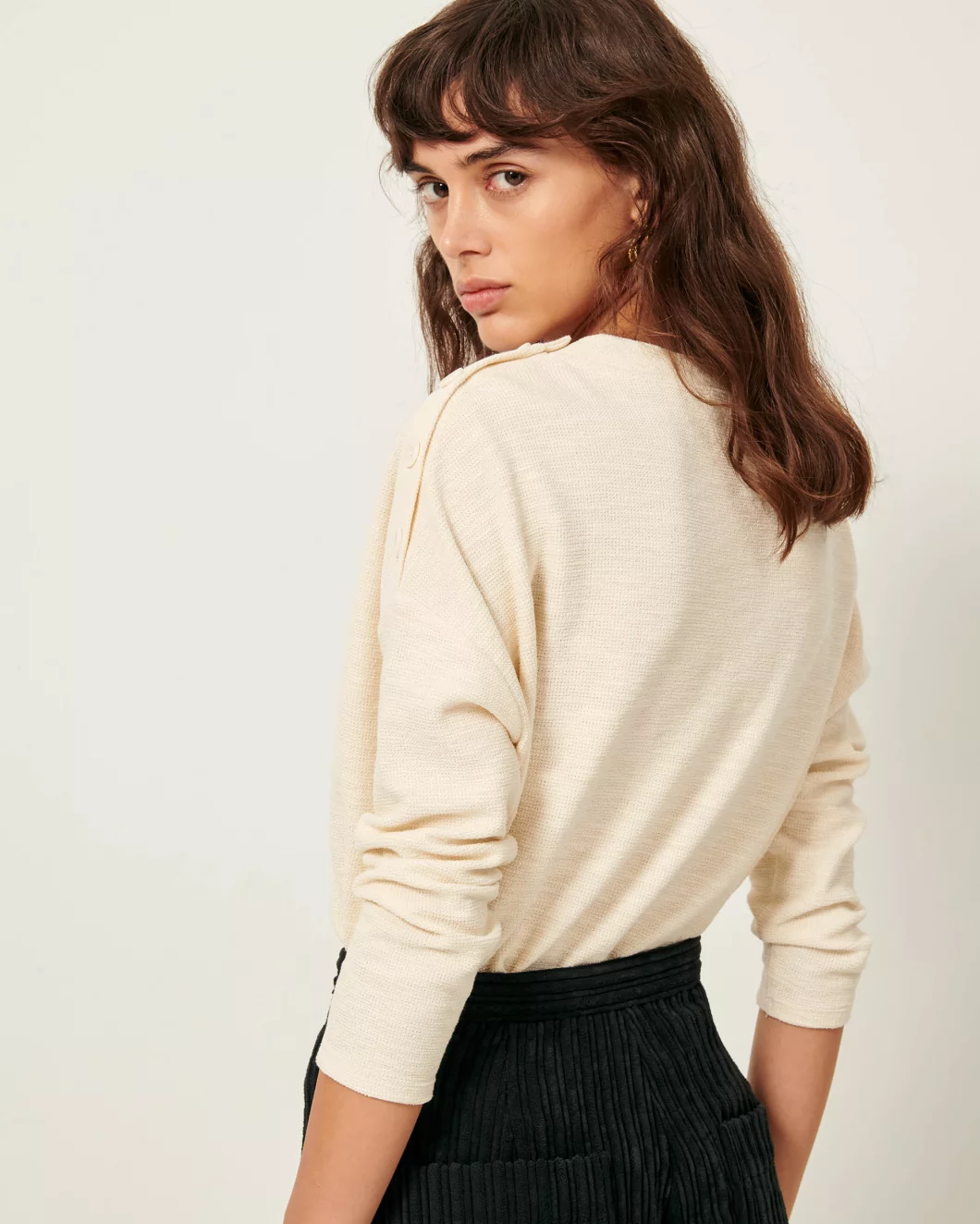 SUDADERA AUSTIN FLEUR DE SEL - Imagen 3