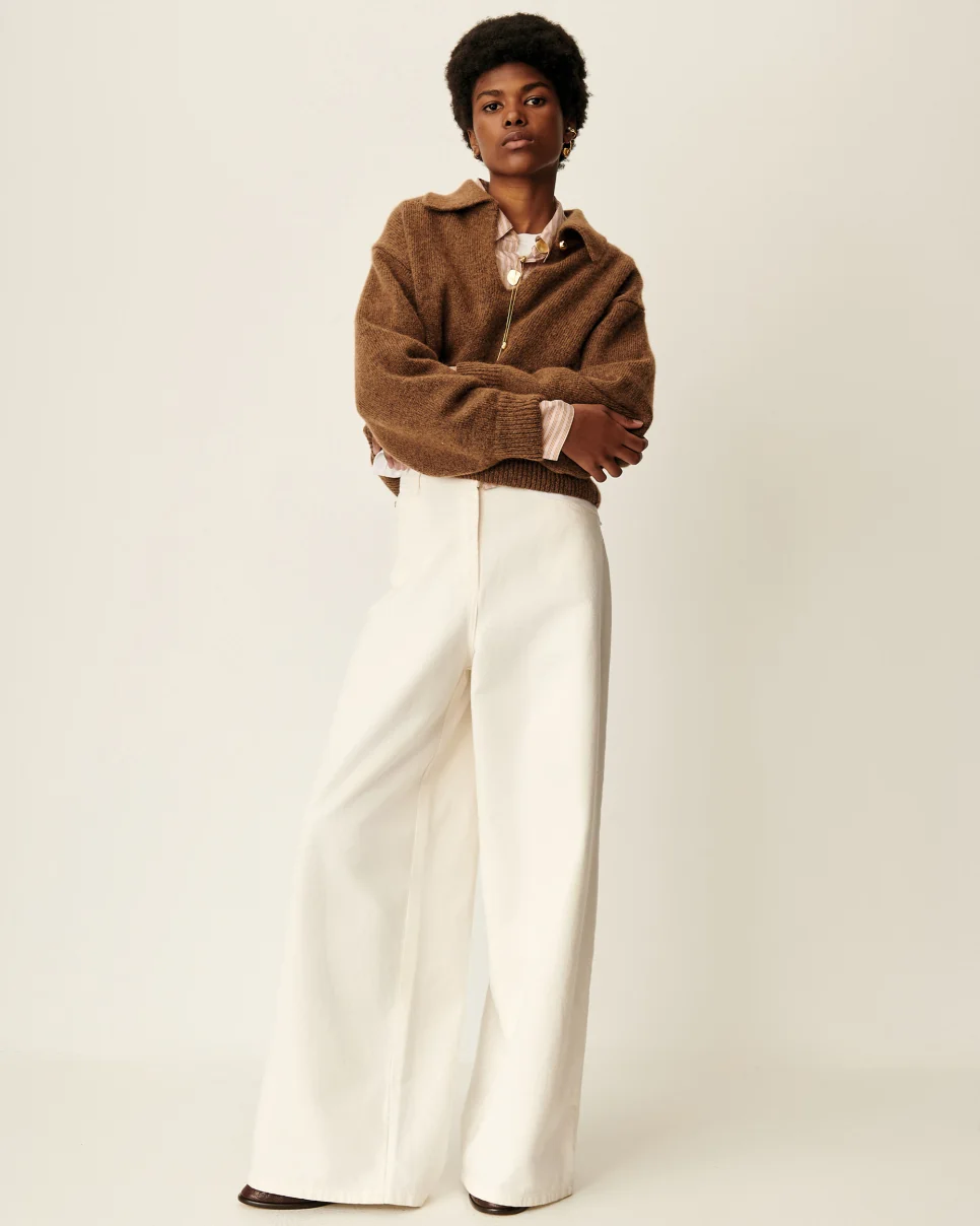 PANTALÓN DALT DENIM WHITE - Imagen 8