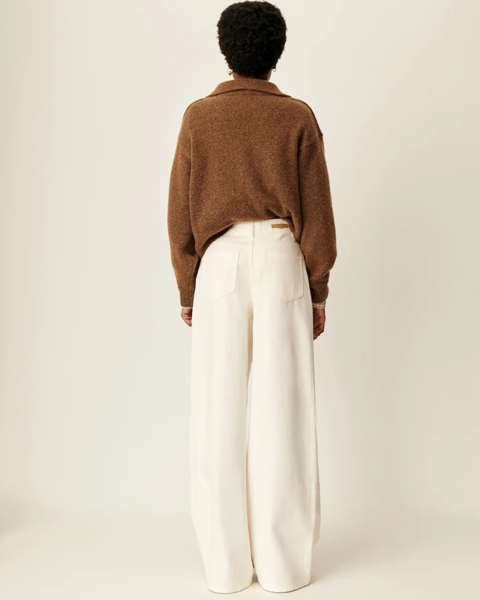 PANTALÓN DALT DENIM WHITE - Imagen 9