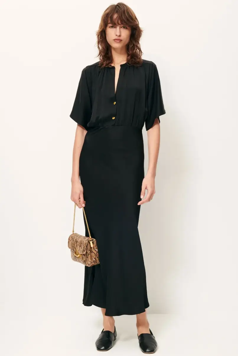 VESTIDO ELLITA NEGRO - Imagen 3