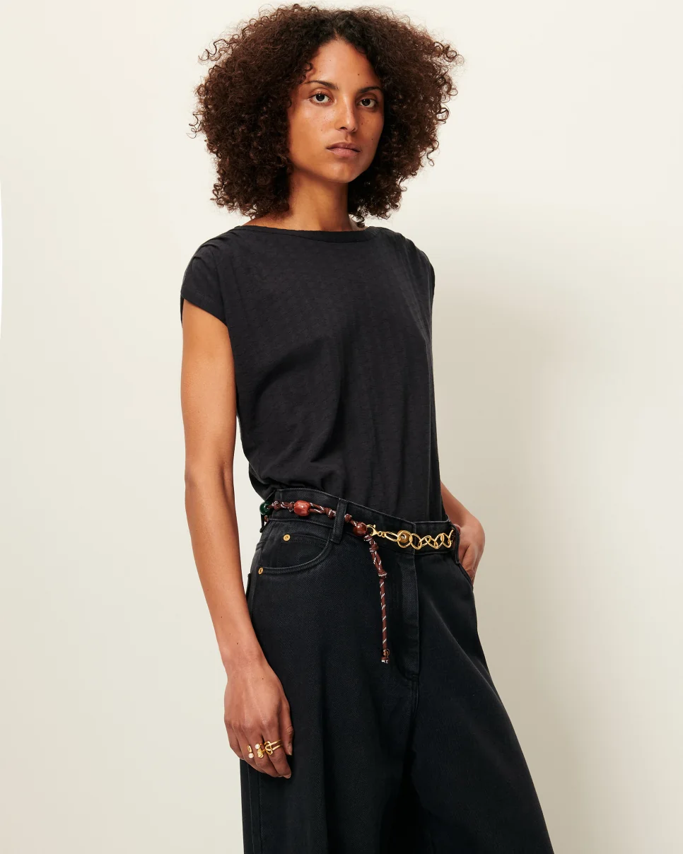CAMISETA SIXTOJACQUARD MOONLESS - Imagen 4