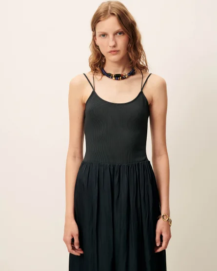 VESTIDO MAMBO SMOKE GREEN - Imagen 5