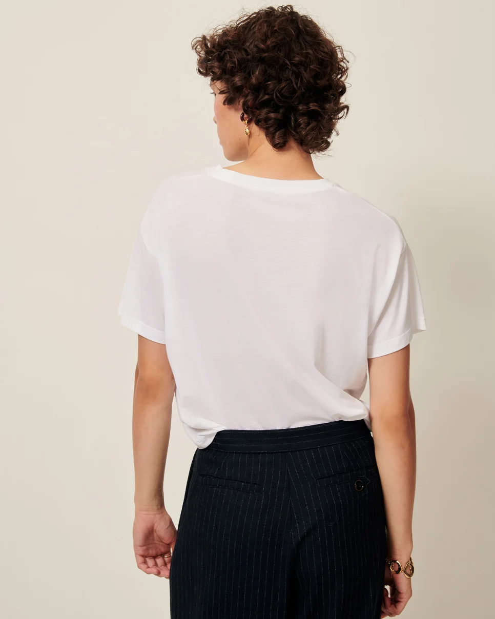 CAMISETA TOO OPTICAL WHITE - Imagen 6
