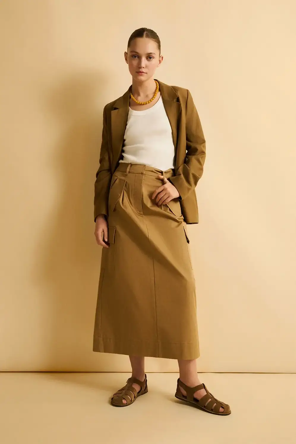 BLAZER FRANK CAMEL