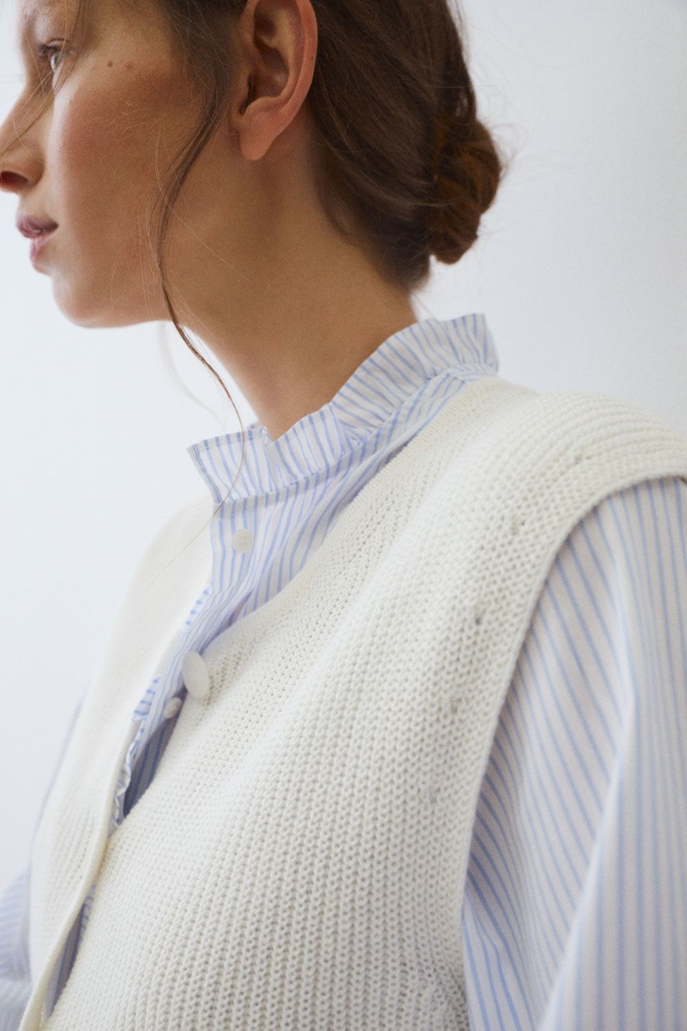 CAMISA AGUSTINE BLUE STRIPES - Imagen 3
