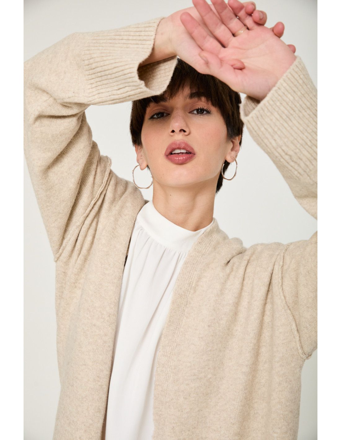 GABRIEL CARDIGAN CRUDO - Imagen 2