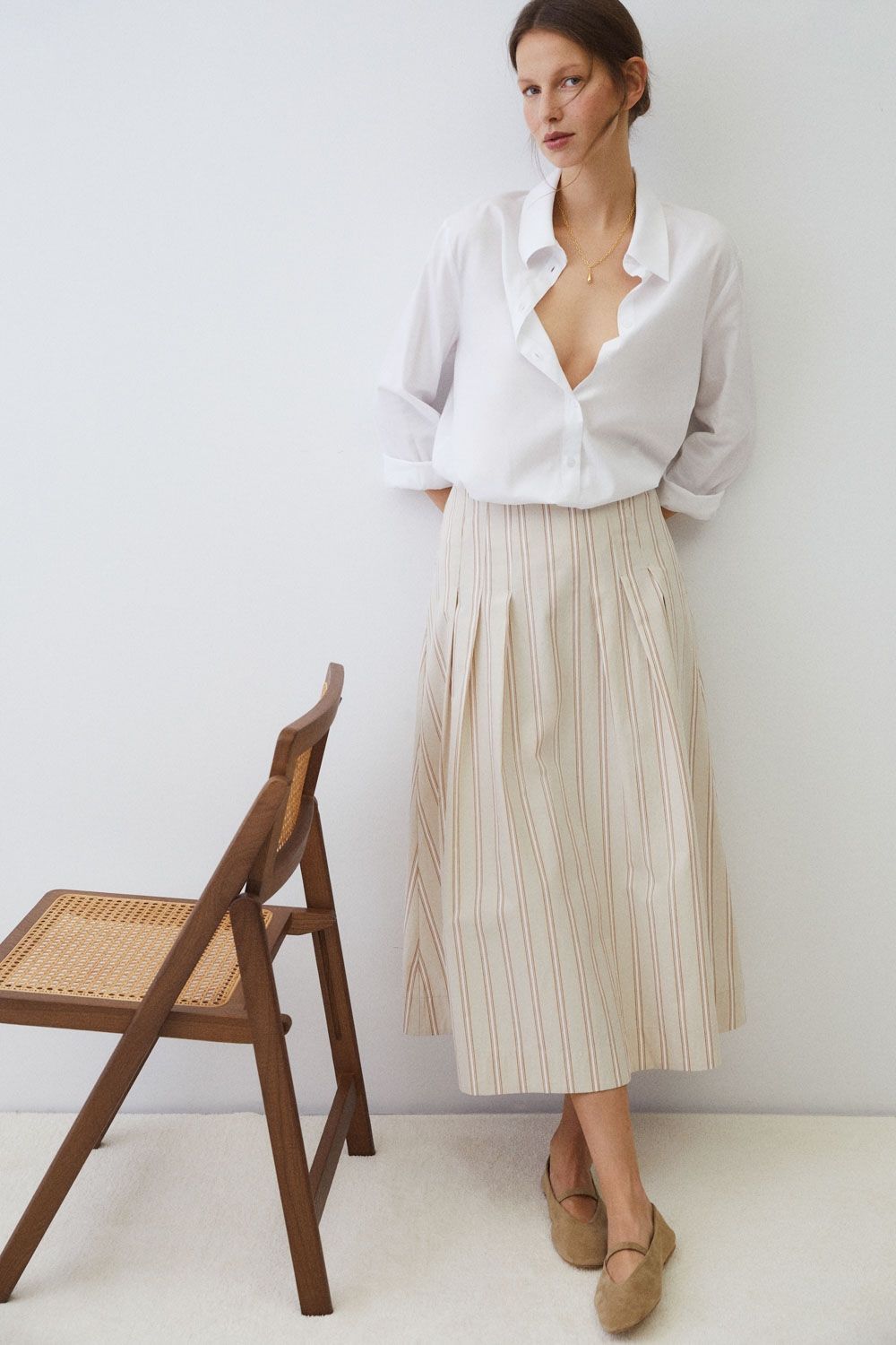 FALDA MIDI OCCITANE