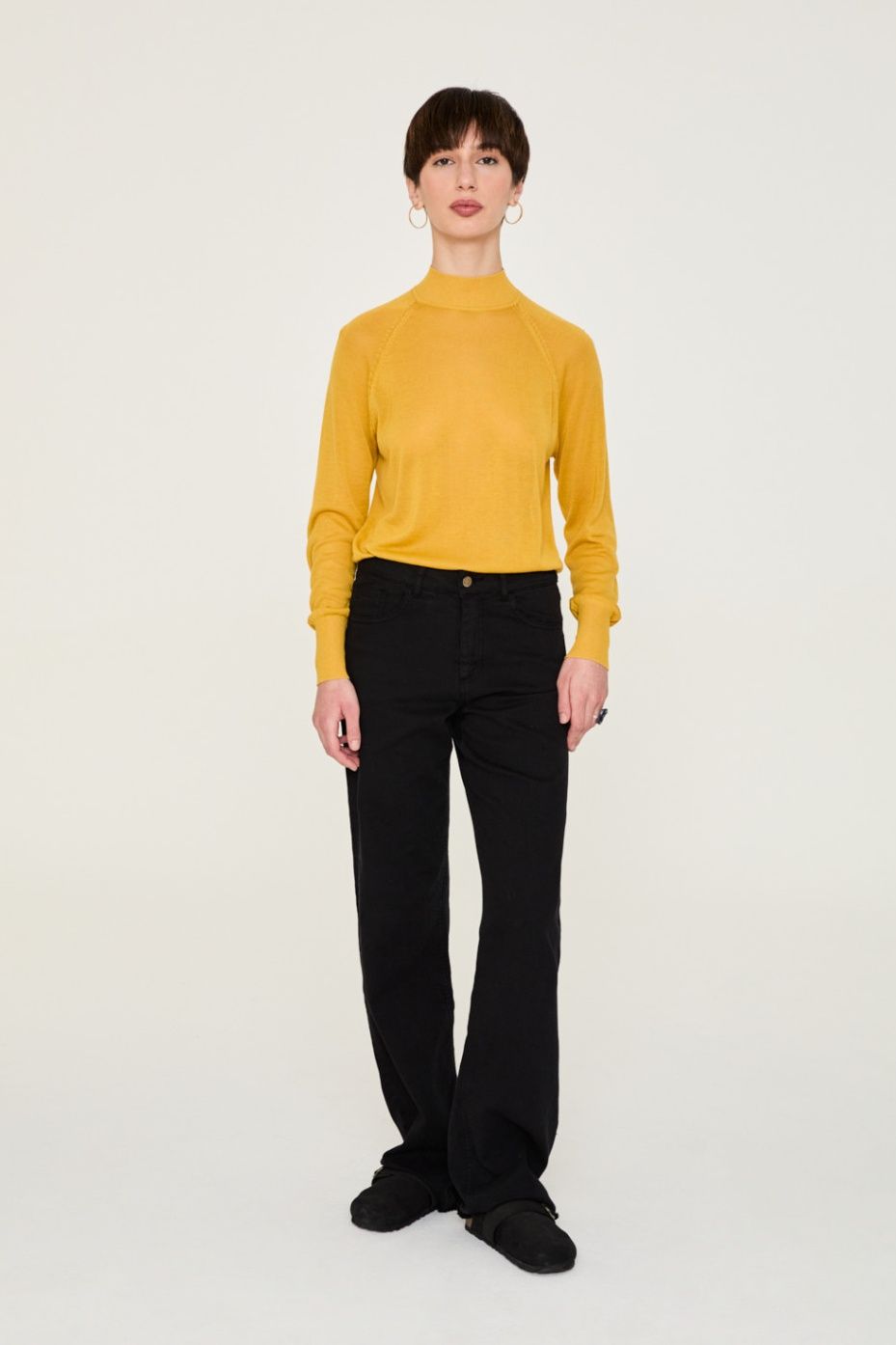 PANTALÓN DESK NEGRO DENIM