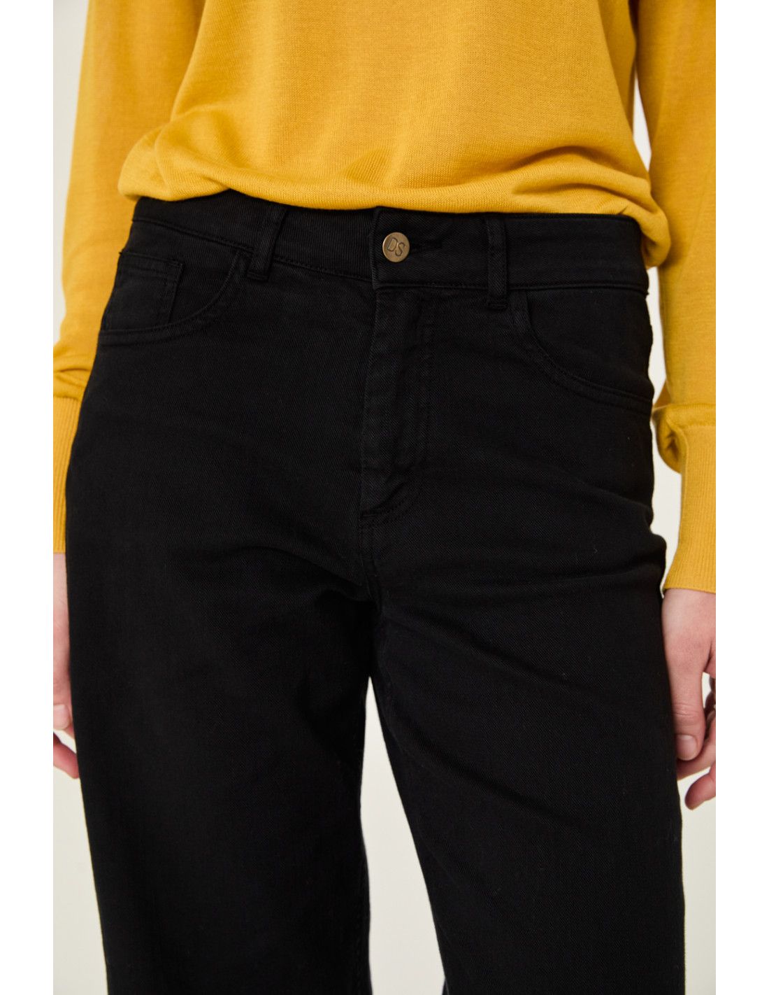 PANTALÓN DESK NEGRO DENIM - Imagen 3