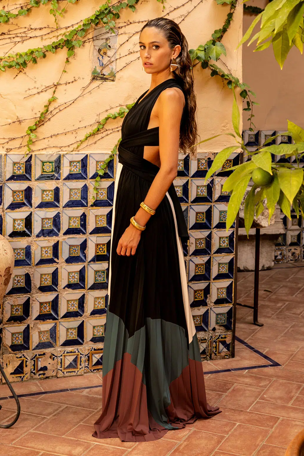 VESTIDO ZAHID NEGRO - Imagen 3